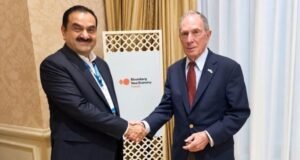 Gautam Adani met Michael Bloomberg, discussed clean energy and pace of industries